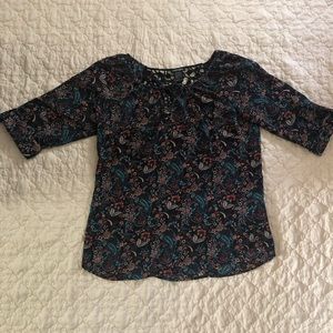 Stoosh Navy Blouse